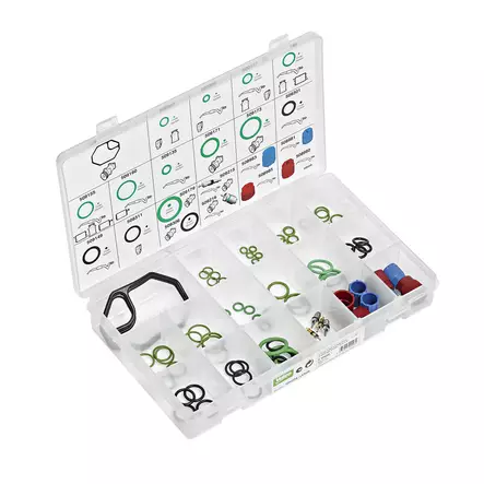 Ilmastointijärjestelmän O-rengas- ja venttiililajitelma Toyota / Lexus - Auton o-renkaat ja rengaslajitelmat - 340 - 1