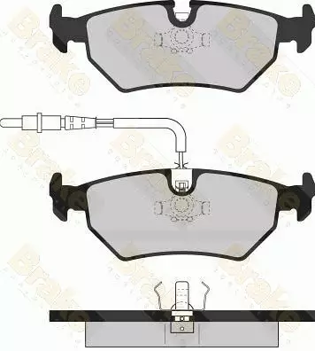 Jarrupala, levyjarru PSA / Fiat / Lancia - Auton jarrupalat ja tarvikesarjat - 6230 - 1