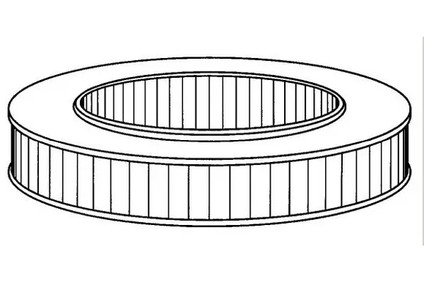 Ilmansuodatin Volkswagen - Auton moottorin ilmansuodattimet - 6671 - 1