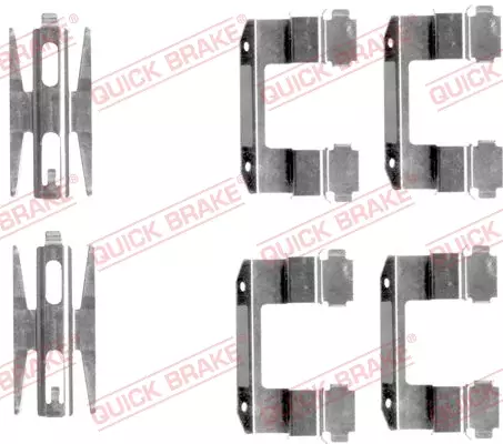 J-palojen as.sarja Hyundai Elantra III / Matrix - Auton jarrujen asennussarjat - 731 - 1