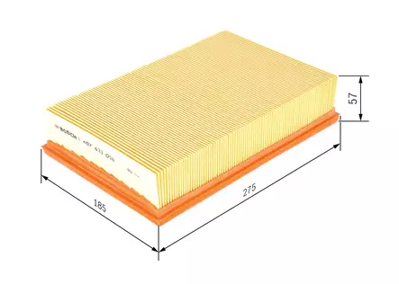 Ilmansuodatin Skoda Felicia I / II 1.3 - Auton moottorin ilmansuodattimet - 591 - 1
