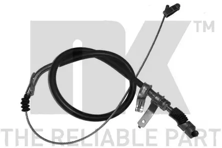 Käsijarruvaijeri Mazda 323 III (BF) - Auton vaijerit, käsijarru ja jarrupoljin - 1901 - 1