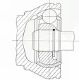 Nivelsarja, vetoakseli Ford / Mazda - Auton vetonivelet ja -sarjat, vetoakseli - 6491 - 2