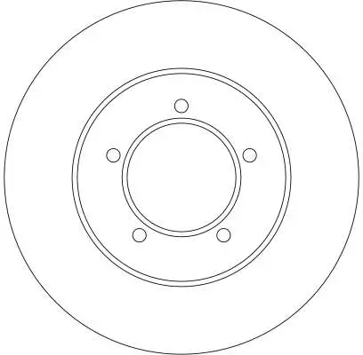 Jarrulevy Toyota Hiace III - Auton jarrulevyt - 6072 - 2