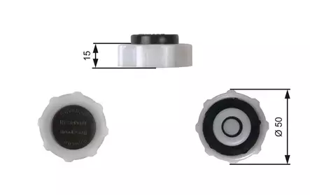 Korkki, paisuntasäiliö Dacia, Nissan, Opel, Renault, Suzuki - Auton korkit - 6292 - 1