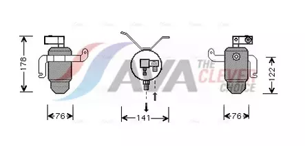 Kuivain, AC PSA - Auton kuivaimet ja osat, AC - 6062 - 1