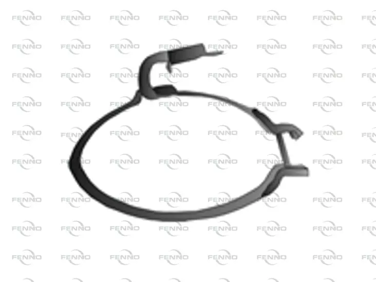 Kuminen kiinnike, äänenvaimennin BMW - Pakoputken kiristimet ja kiinnikkeet - 6054 - 1