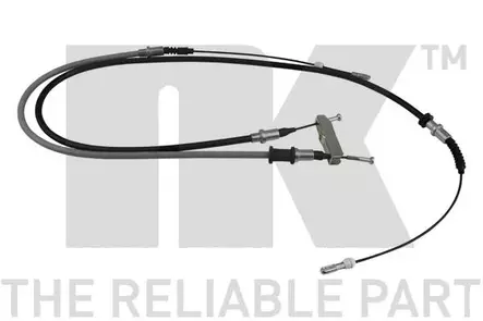 Käsijarruvaijeri Opel Astra F 1.8 i 16V Sedan / Kadett E 2.0 GSI 16V HB - Auton vaijerit, käsijarru ja jarrupoljin - 1904 - 1