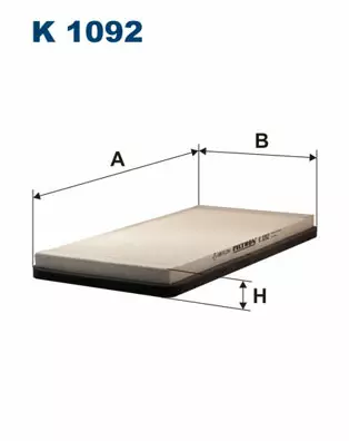 Raitisilmasuodatin MB - Auton raitisilmasuodattimet / sisäilma - 6174 - 1