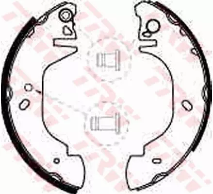 J-kenkäsrj, Ford Transit 254x50mm - Auton jarrukengät ja tarvikesarjat - 1425 - 1