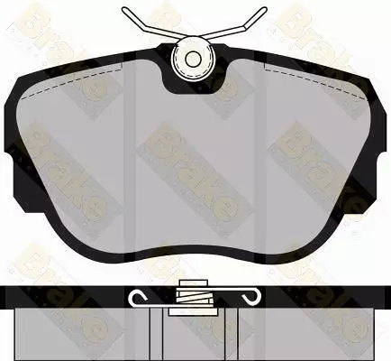 Jarrupala, levyjarru BMW - Auton jarrupalat ja tarvikesarjat - 6266 - 1