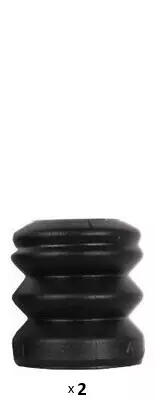 Jarrusatula, etu, vasen Audi 80 B3, B4 / 90 B3 - Auton työsylinterit sis. jarrusatulat - 417 - 1