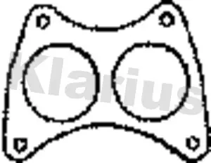 Pakoputken tiiviste Talbot 78-86 - Auton tiivisteet ja -sarjat, pakoputki - 268 - 1